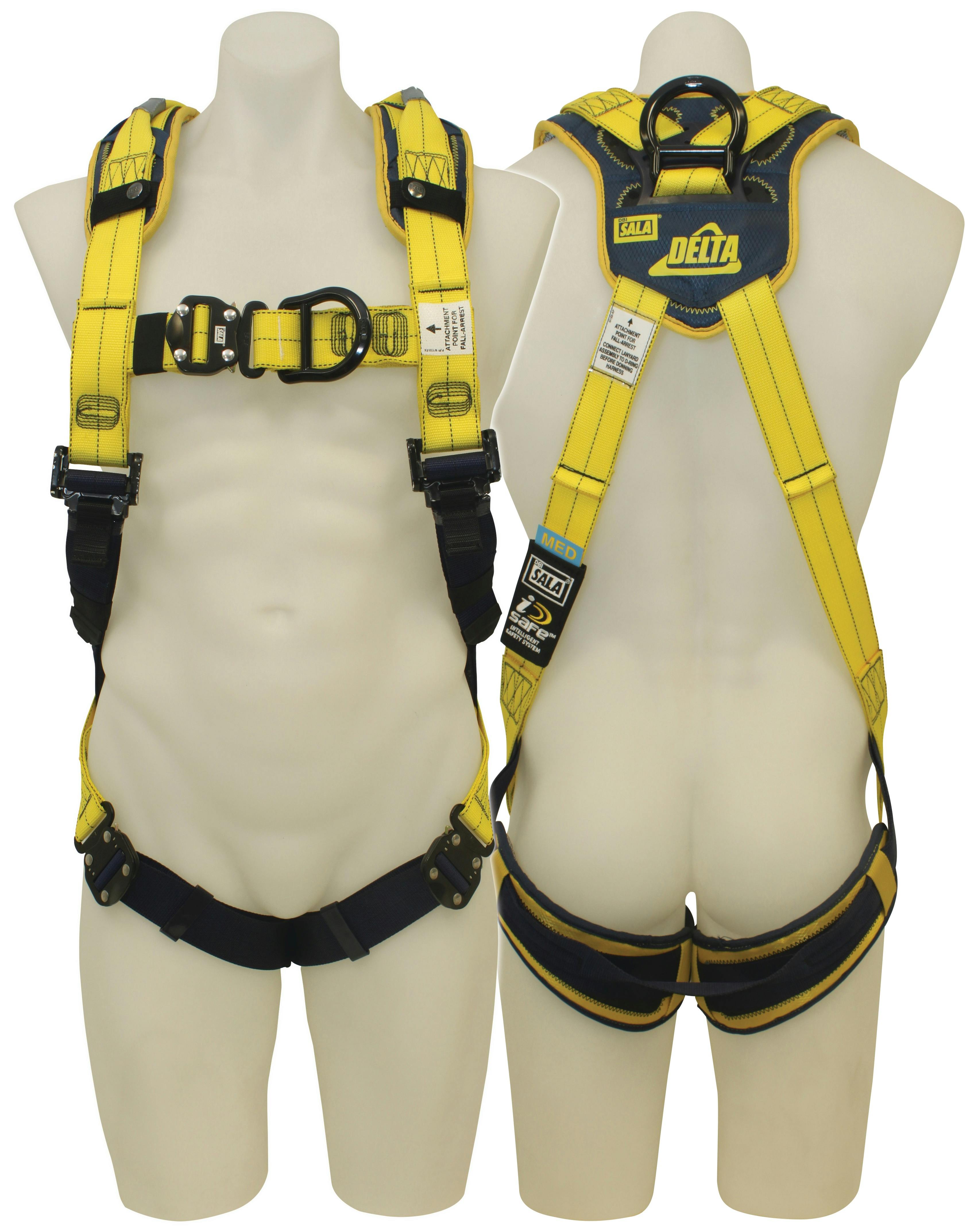 3M™ DBI-SALA® Delta™ Riggers Comfort Harness 833S2018, Yellow, Small, 1 EA/Case