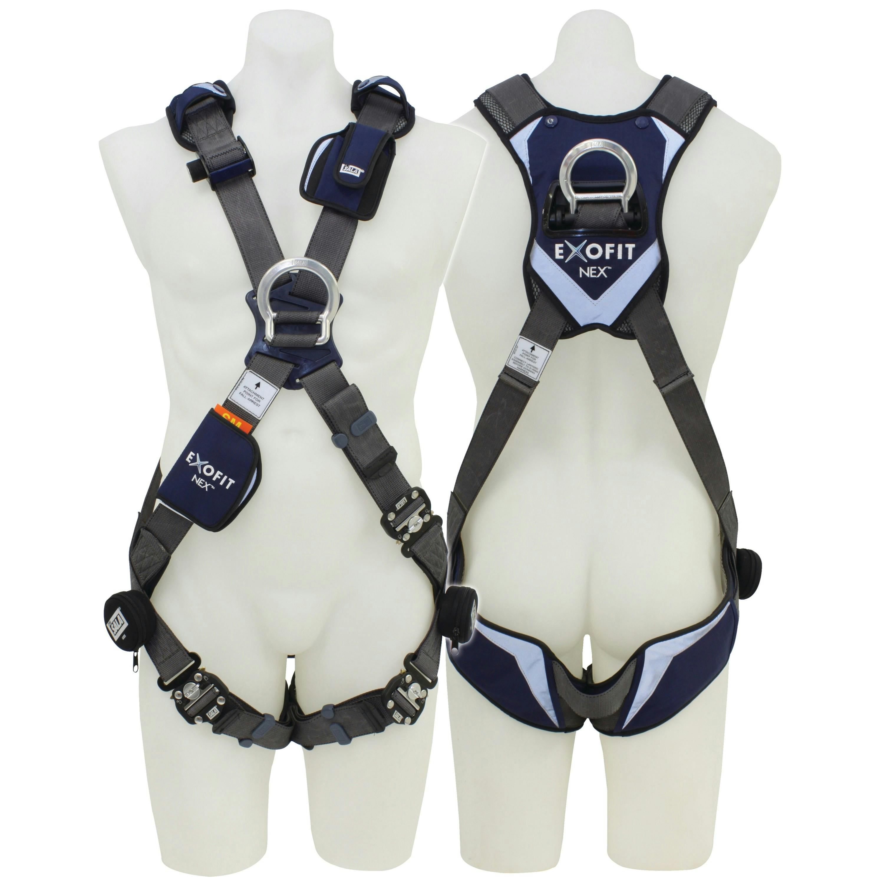 3M™ DBI-SALA® ExoFit NEX™ Cross-Over Harness 613S2016, Grey, Small, 1 EA/Case