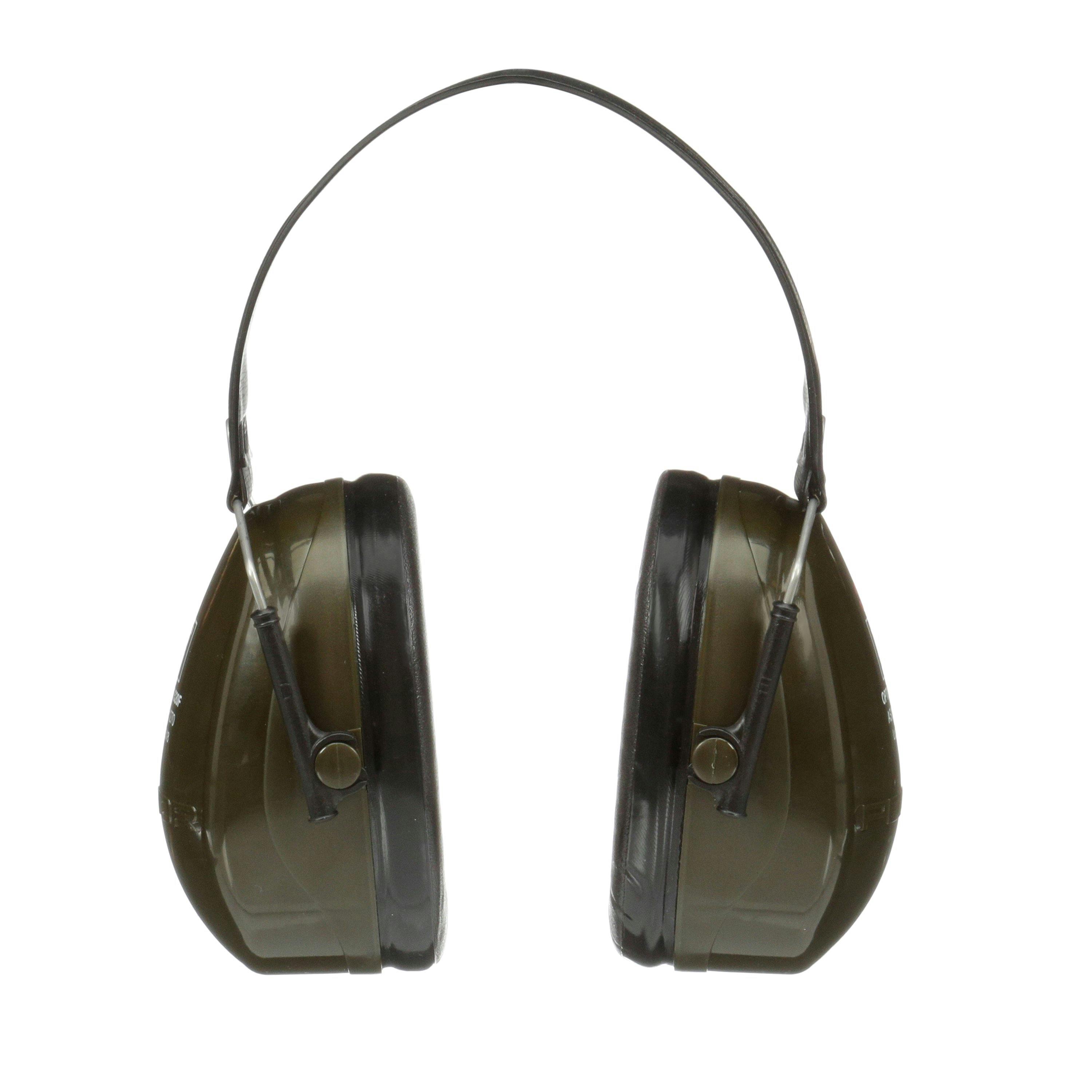 3M™ PELTOR™ Optime™ II Foldable Headband Earmuff H520F, Green, Class 5 SLC80 32dB 10 ea/Case
