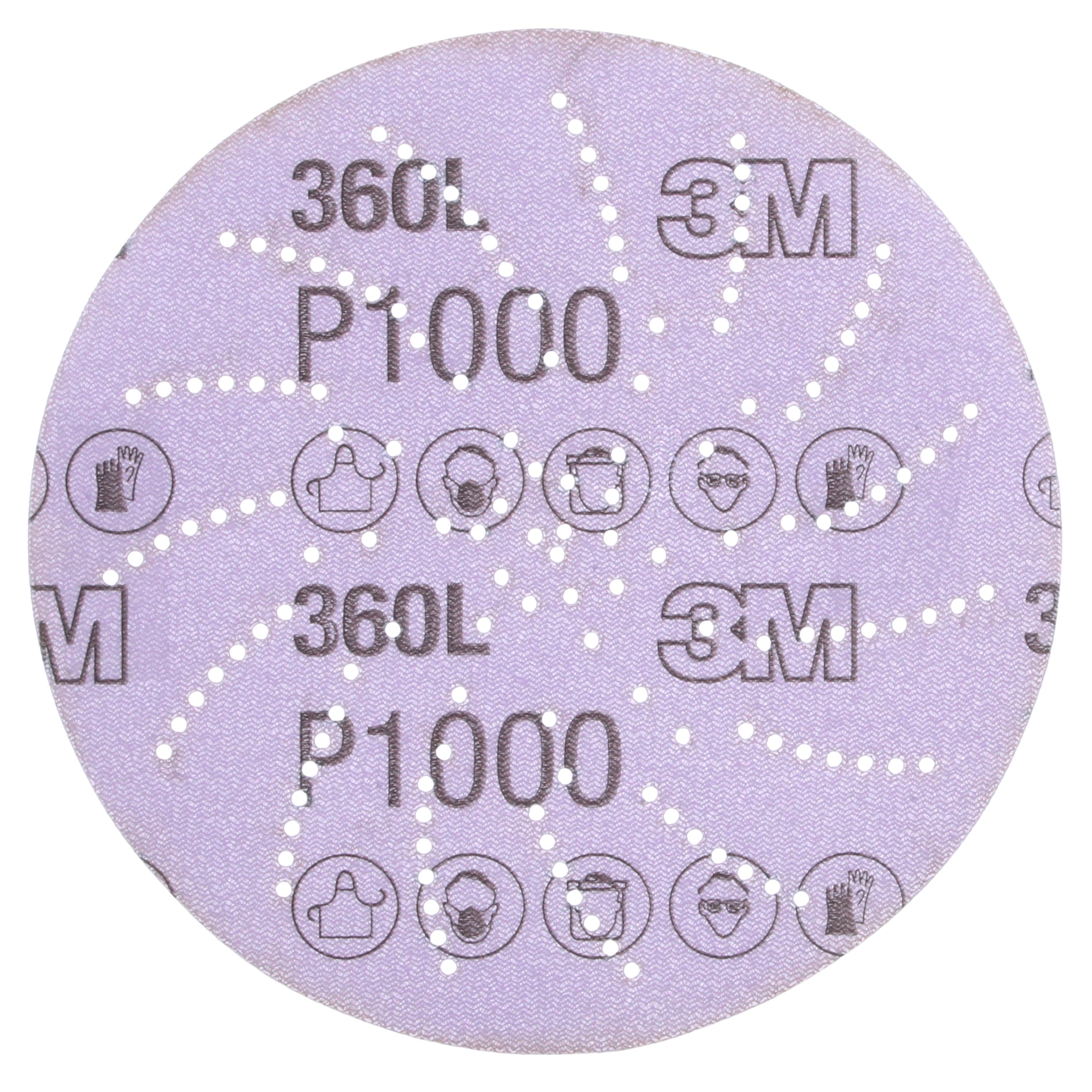 3M Xtract Film Disc 360L, P1000 3MIL, 5 in, Die 500LG_2