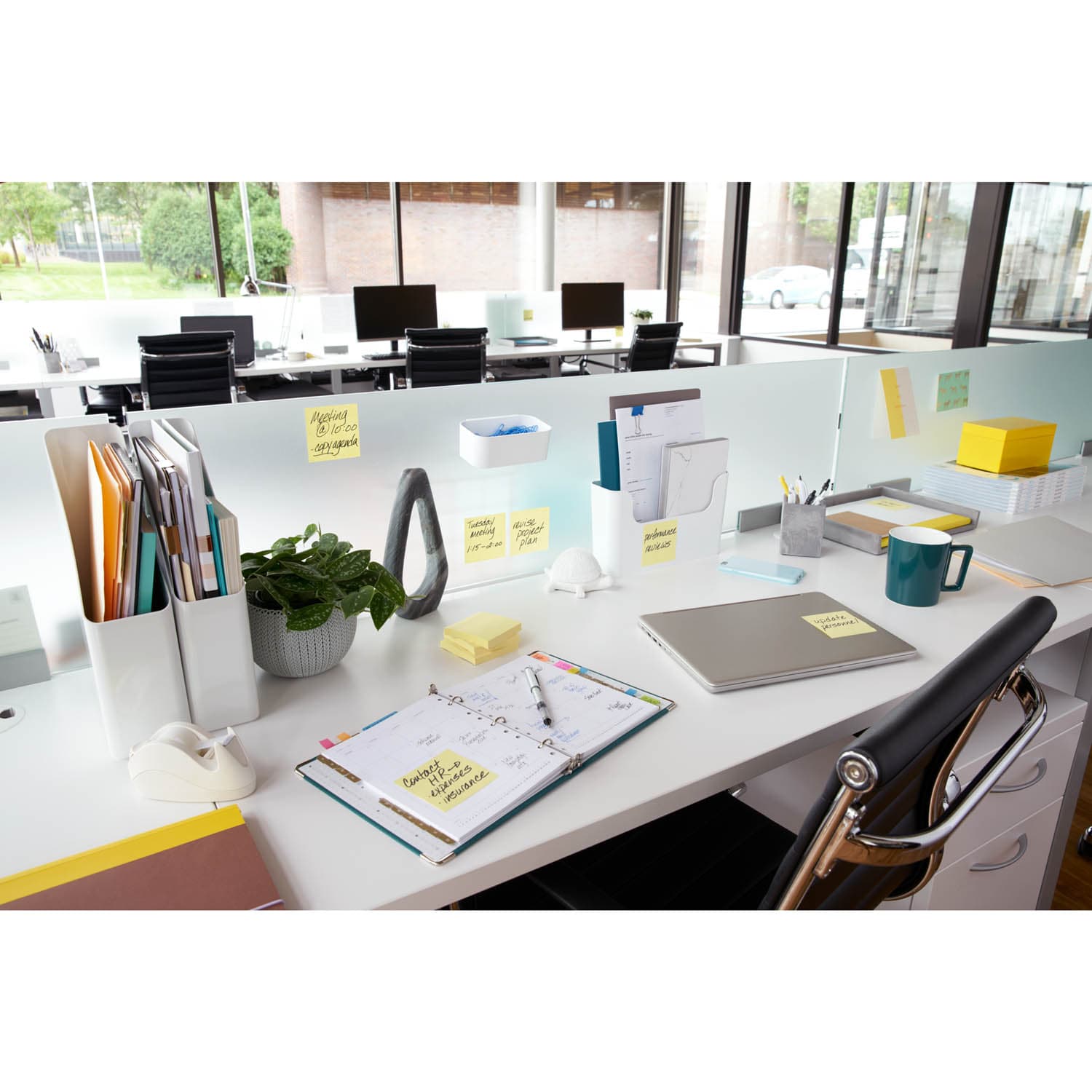 Post-it Dispenser Pop-up Notes R330-YW, 3 in x 3 in, (7.62 cm x 7.62 cm), Canary Yellow