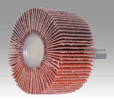 3M Flap Wheel 747D, 80 X-weight, Type 84, 2 in x 1 in x 1/4 in-20 External