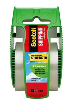 Scotch Shipping Packaging Tape 175G, 1.88 in x 700 in (48 mm x 17.7 m) Greener Commercial Grade