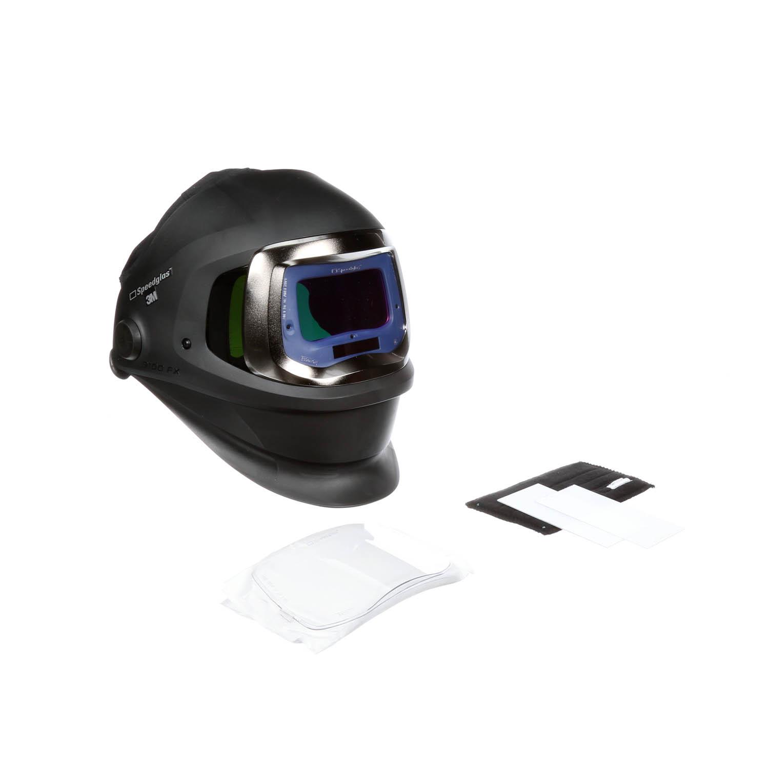 3M™ Speedglas™ Welding Helmet 9100FX 06-0600-20SW, with 9100X ADF Shades 5, 8-13