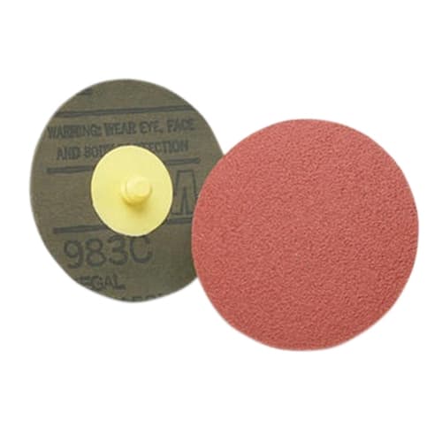 3M Roloc Disc 361F, P320 XF-weight, TR, 3 in, Die R300V