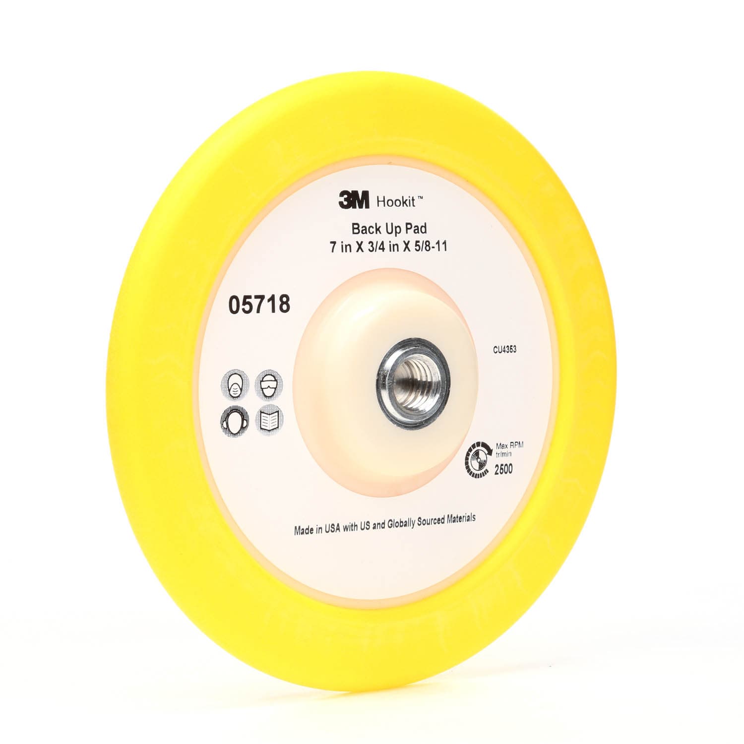 3M Flange Nut 28740, 1 inch x 5/8 in-11 internal