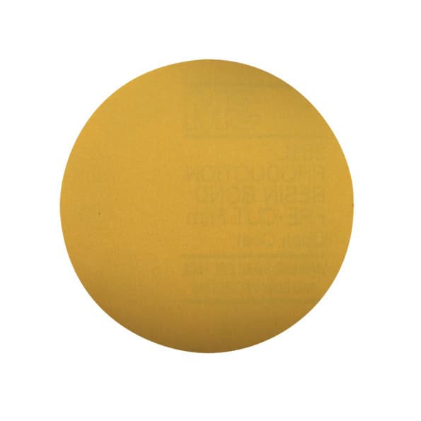 3M Hookit Paper Disc 210U, P220 A-weight, 5 in x NH, Die 500X, 100/Pac