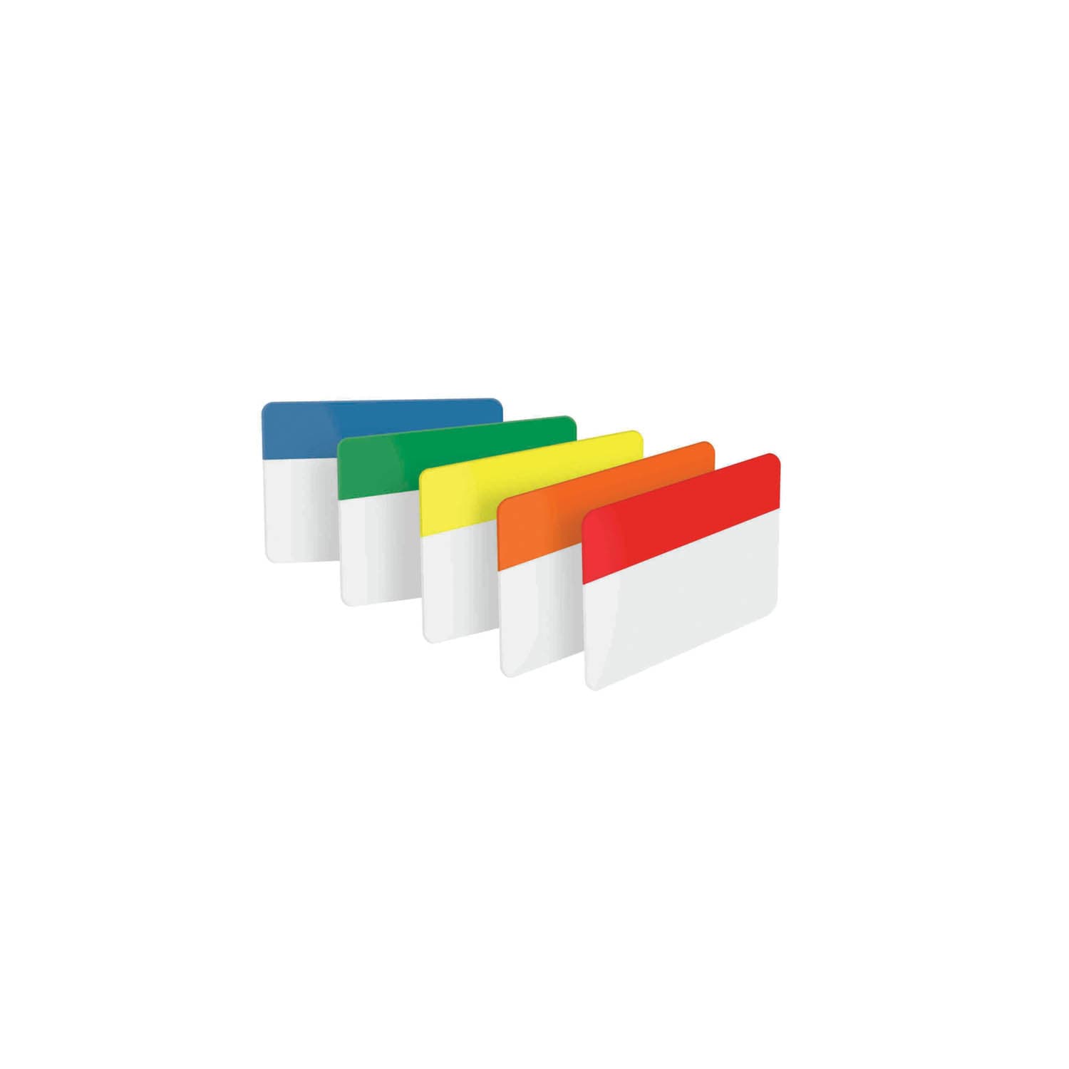Post-it Tabs 686-ROYGB, 2 in. x 1.5 in. (50,8 mm x 38,1 mm)