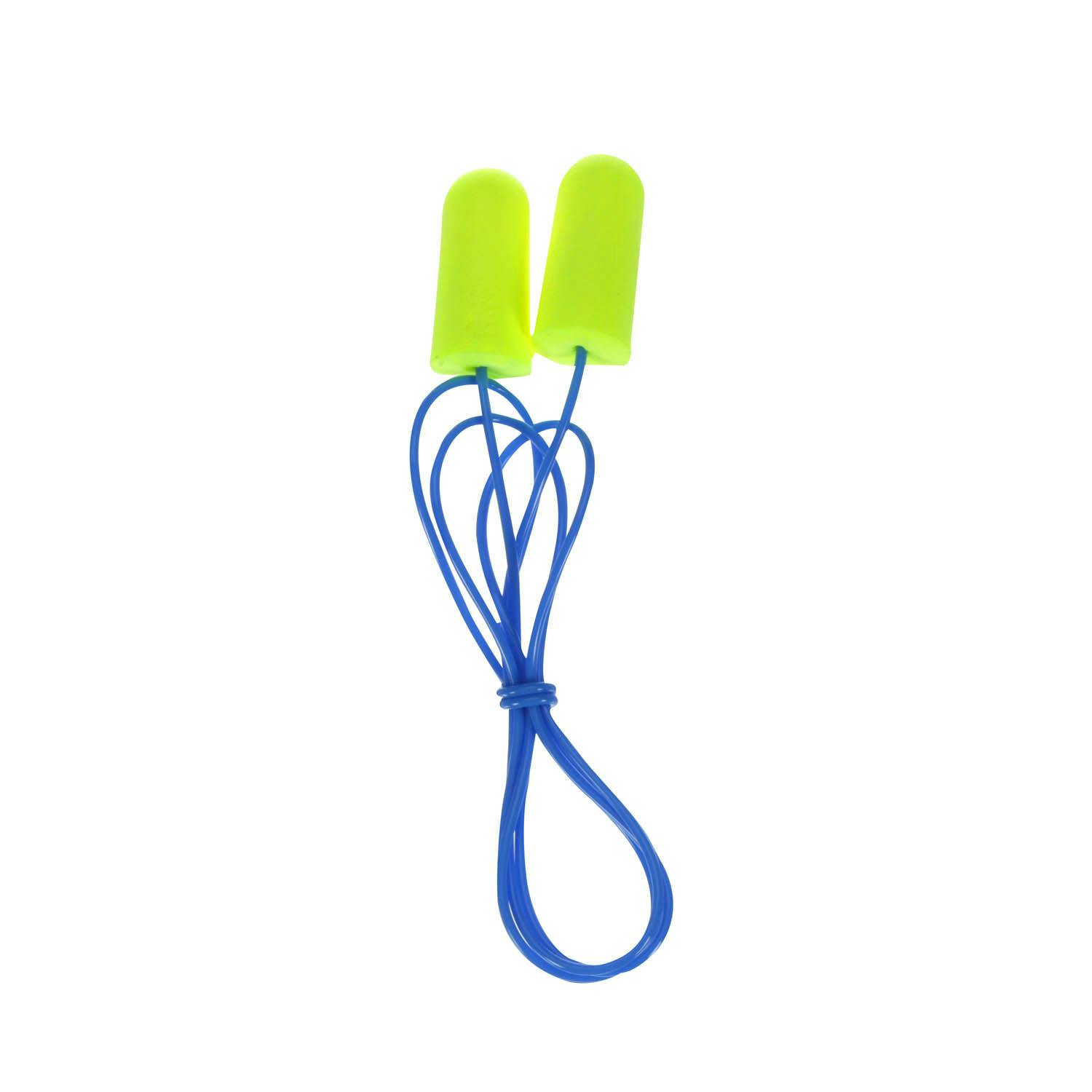 Peltor™ Sport Blasts™ Corded Disposable Earplugs 97081-10C, 2 Pair Pack,
Neon Yellow_0