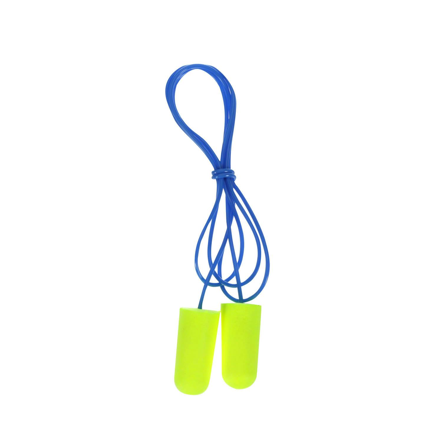 Peltor™ Sport Blasts™ Corded Disposable Earplugs 97081-10C, 2 Pair Pack,
Neon Yellow_4