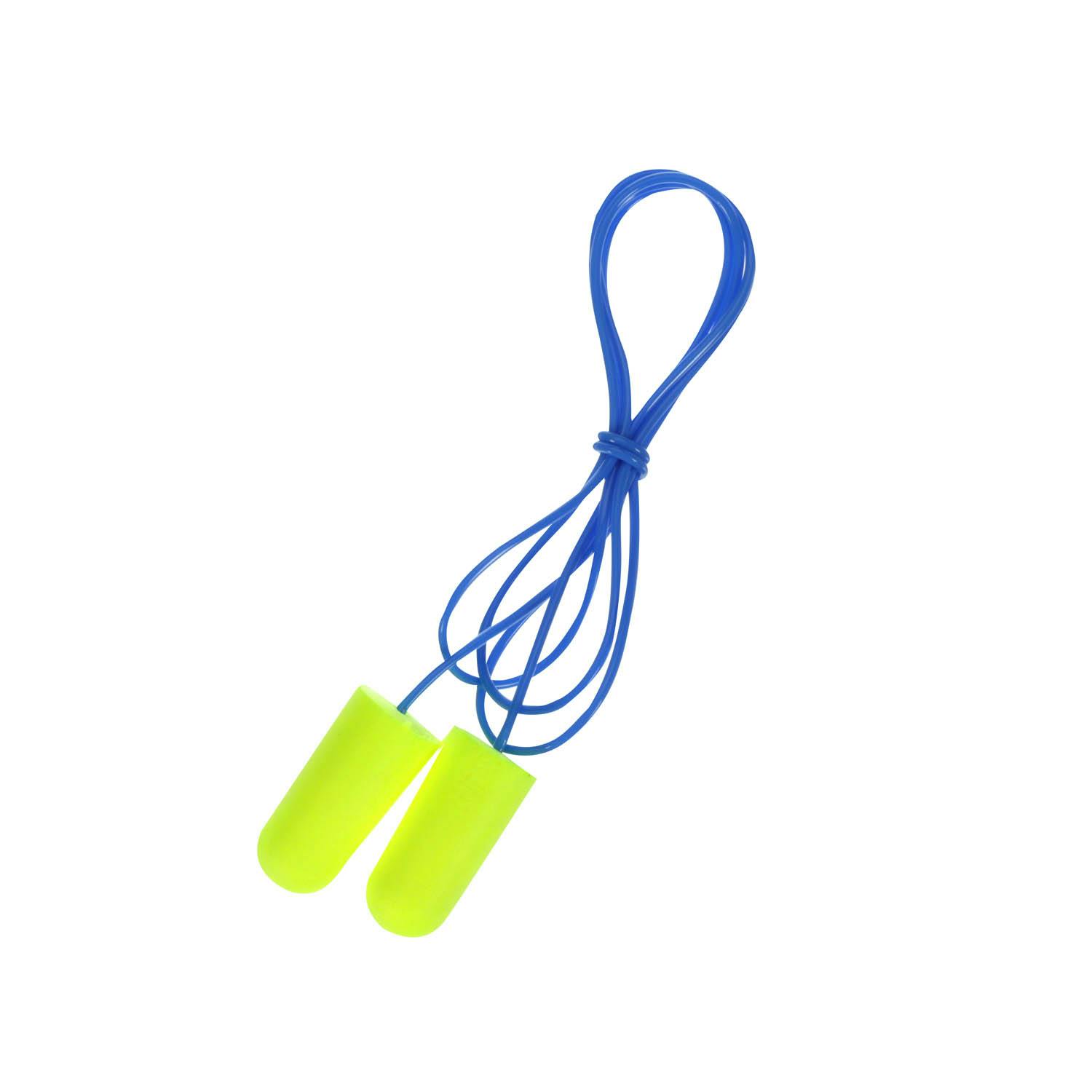 Peltor™ Sport Blasts™ Corded Disposable Earplugs 97081-10C, 2 Pair Pack,
Neon Yellow_3