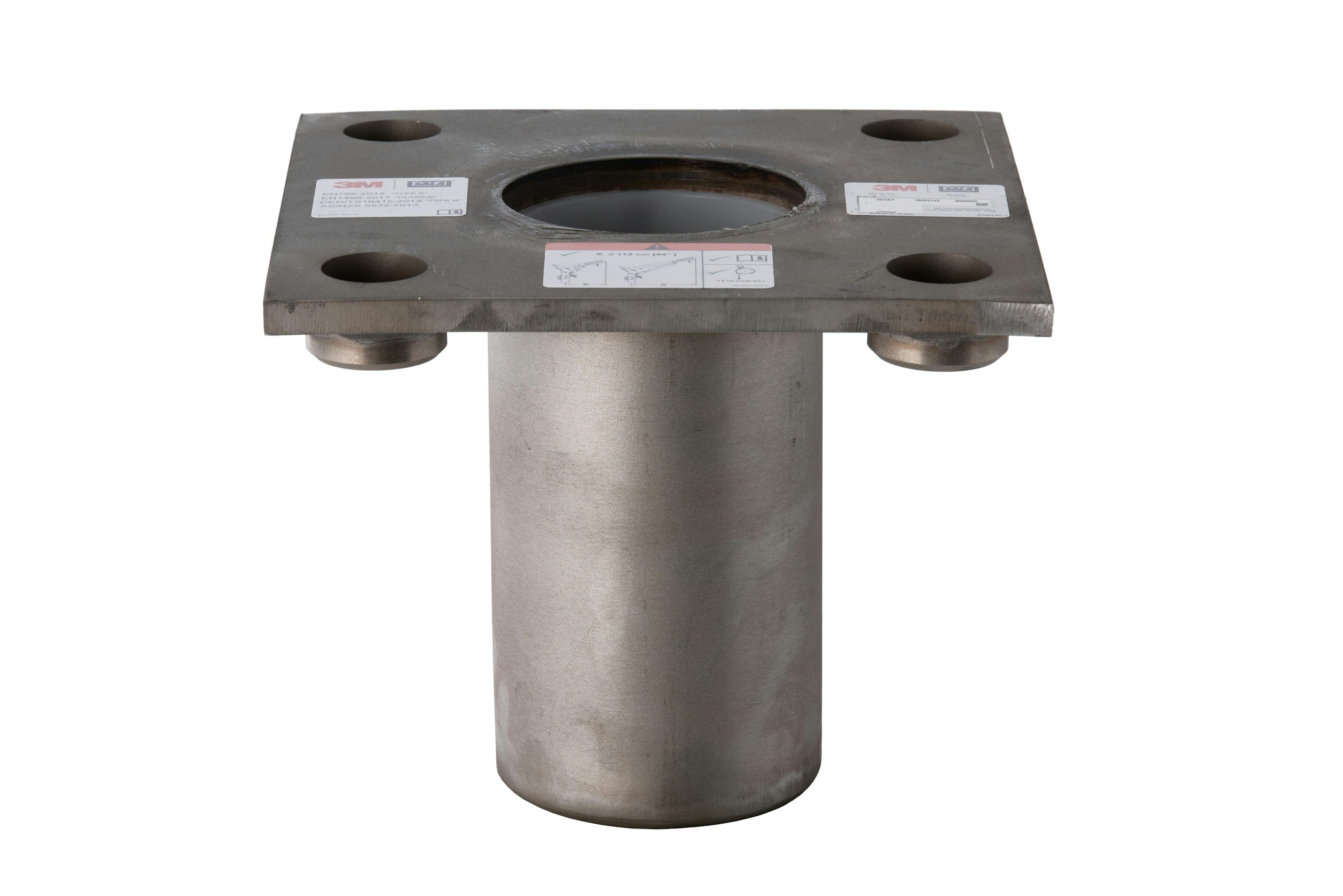 3M™ DBI-SALA® Confined Space, Core Insert Base with Top Plate HC Stainless Steel 8000092, 1 EA/Case