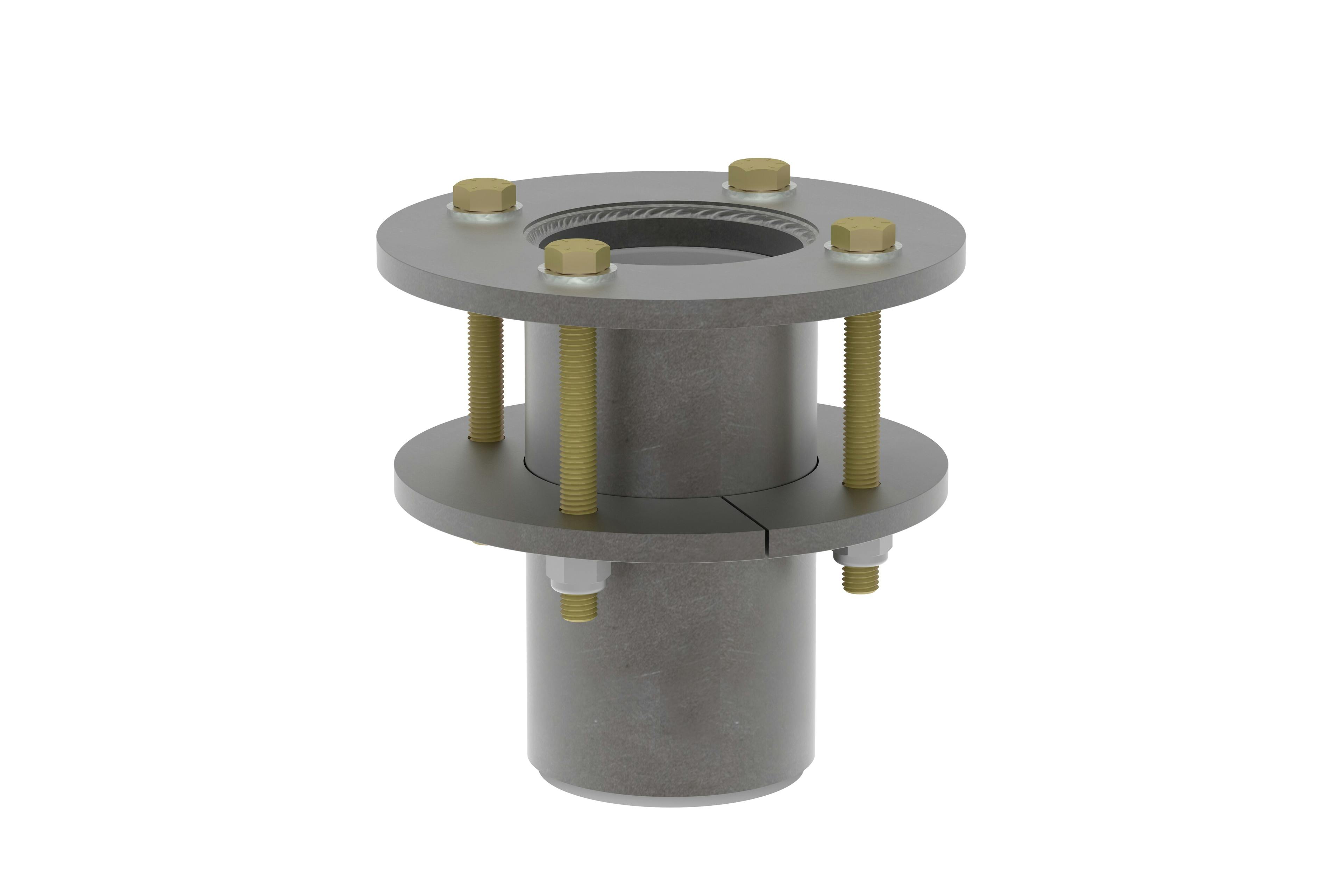 3M™ DBI-SALA® Confined Space, Deck Mount Base HC Stainless Steel 8000100, 1 EA/Case