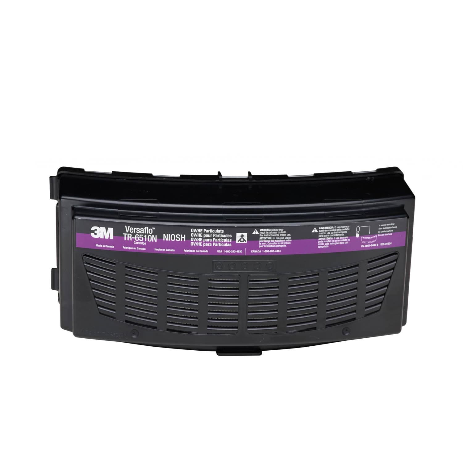 3M Versaflo Organic Vapor/HEPA CartriDG TR-6510N/37361(AAD), for TR-600/800 PAPR_1