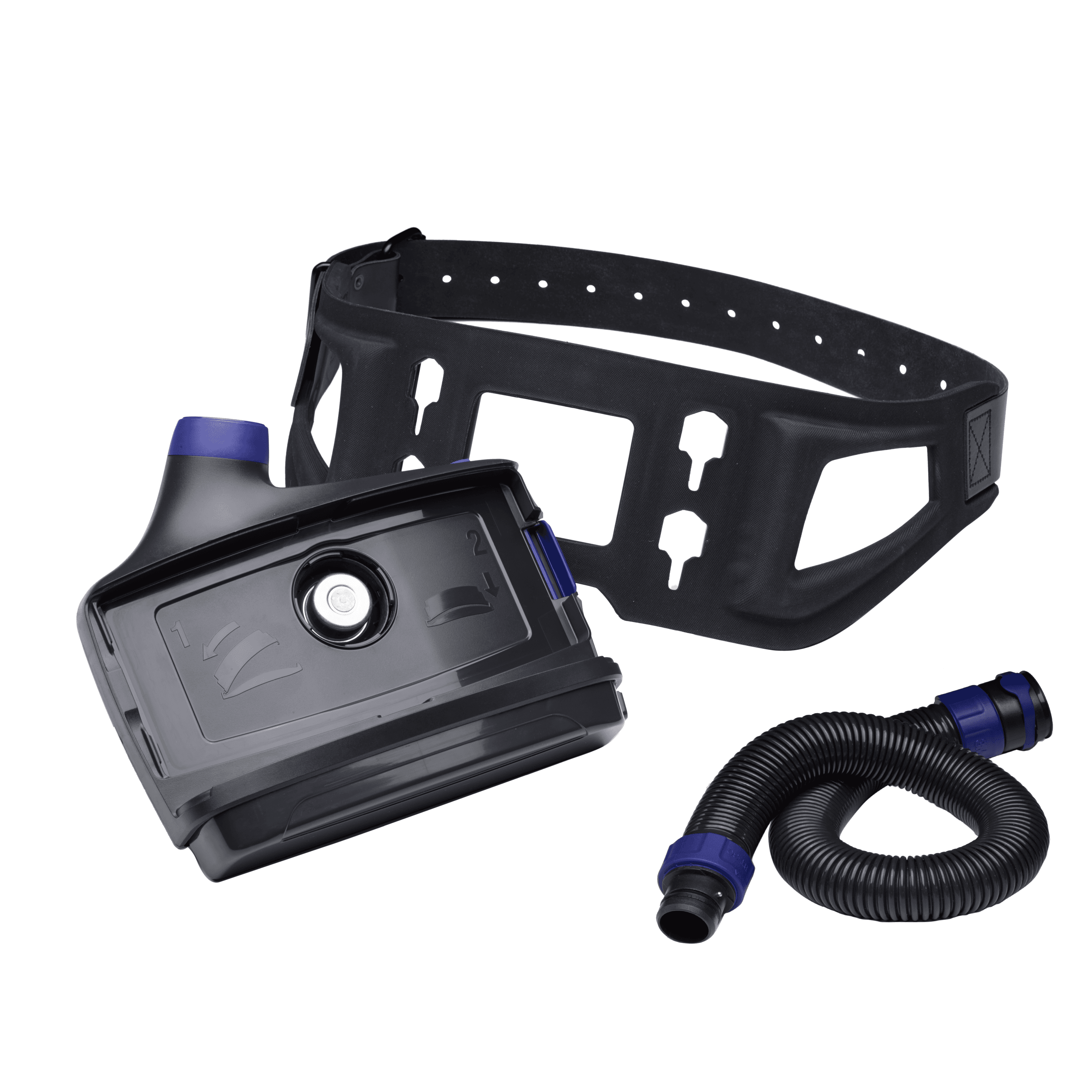 3M Versaflo  Powered Air Purifying Respirator PAPR Assembly TR-613N, Std Battery, BT-30 Breathing Tube, HD Belt_1