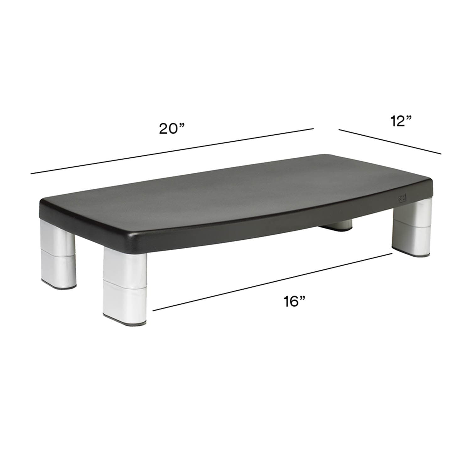 3M Extra Wide Adjustable Monitor Stand, MS90B