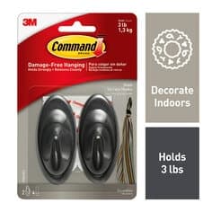 Command Slate Terrace Hook 17086SES