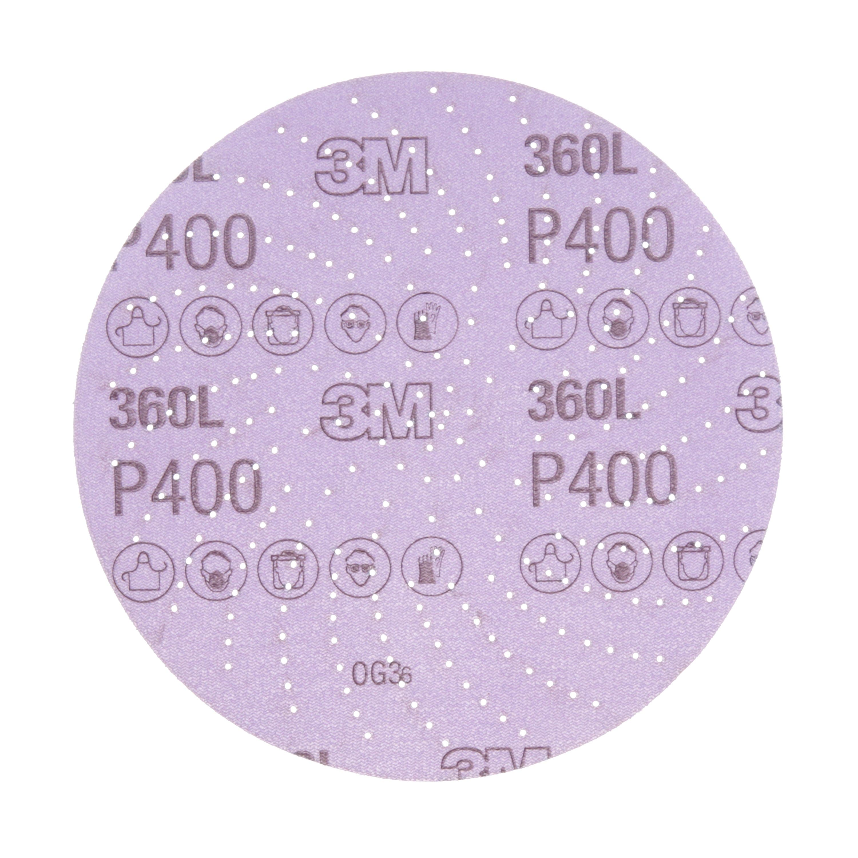 3M Xtract Film Disc 360L, P400 3MIL, 6 in, Die 600LG_2