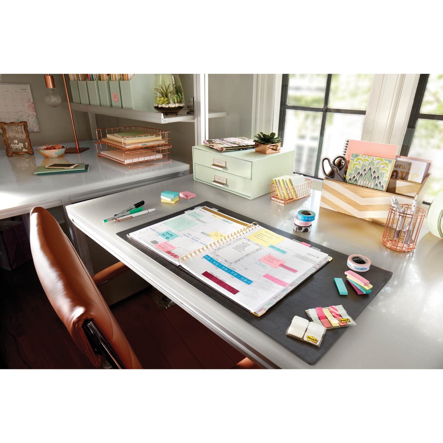Post-it Notes 655-AST, 3 in x 5 in (76 mm x 127 mm), Beachside Cafe Collection
