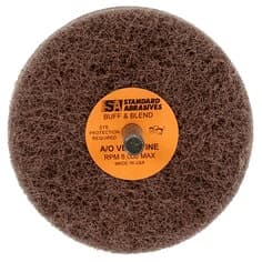 Standard Abrasives Buff and Blend GP Wheel 880516, 3 in x 3 Ply x 1/4 in A VFN