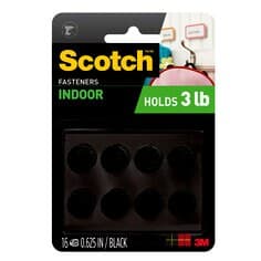 Scotch Indoor Fasteners RF7061, 5/8 in x 5/8 in (15,8 mm x 15,8 mm)