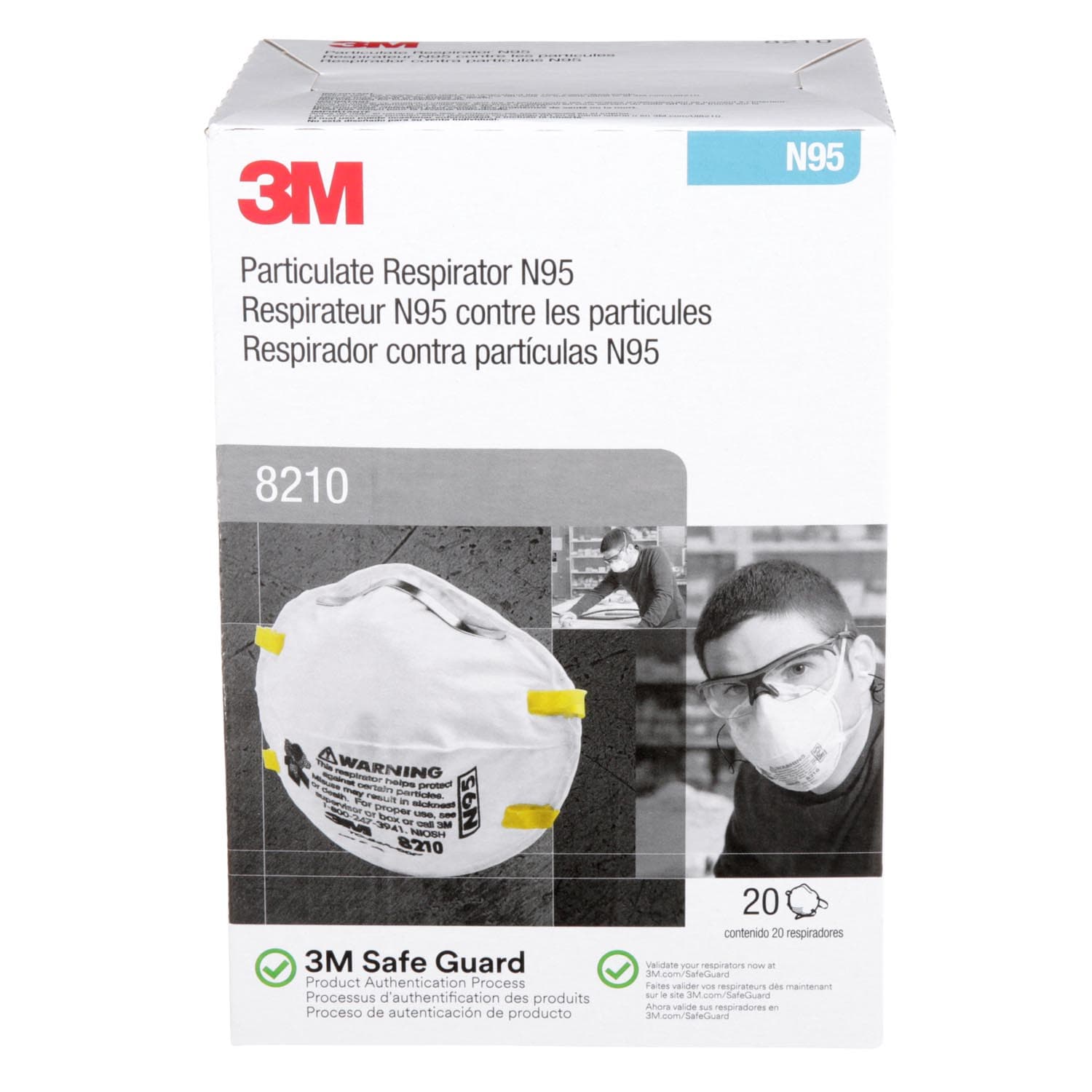 3M Particulate Respirator 8210_6