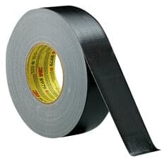 3M Performance Plus Duct Tape 8979, Black, 72 mm x 54.8 m, 12.1 mil