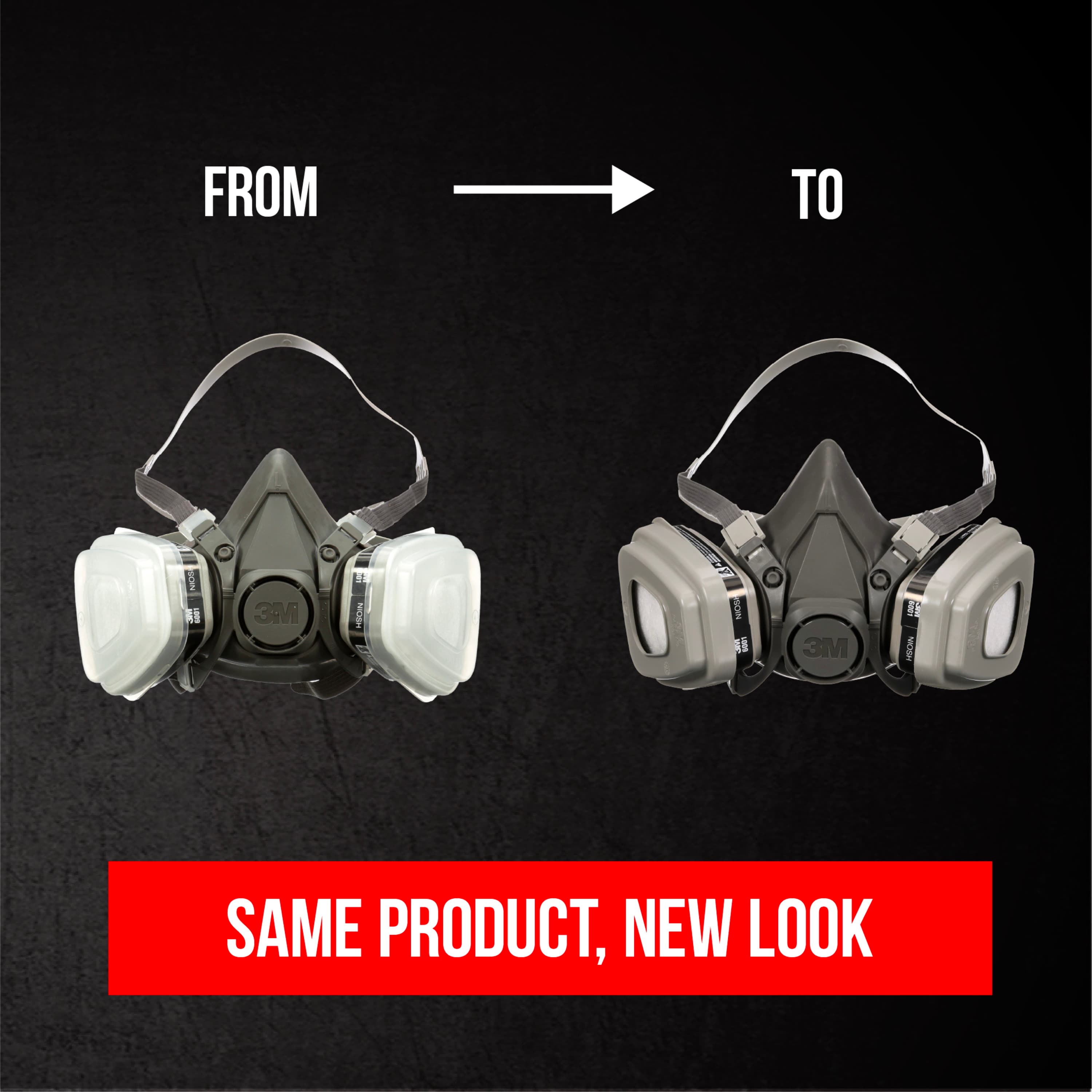 3M Performance Paint Project Respirator OV/P95, 6311P1-DC, Size Large, 1 each/pack