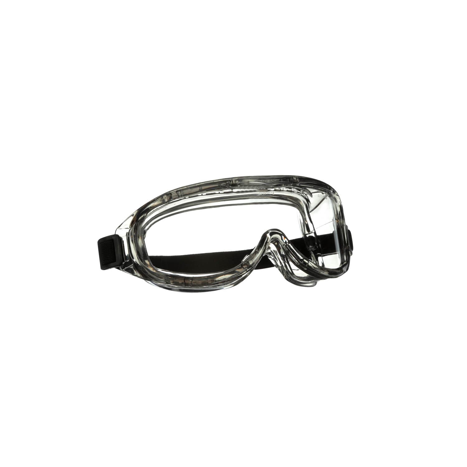 3M Professional Goggle, Chemical Splash, 91264H1-DC, Black Strap, Gray Lens_1