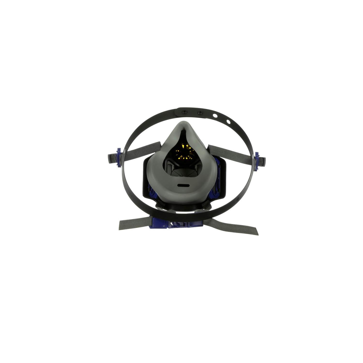 3M™ Secure Click™ Half Facepiece Reusable Respirator with Speaking
Diaphragm HF-801SD, Small