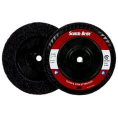 Scotch-Brite Clean and Strip XT Pro Disc, XO-DC, SiC Extra Coarse, Purple, 7 in x 5/8in.-11, Type 27