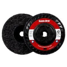 Scotch-Brite Clean and Strip XT Pro Disc, XO-DC, SiC Extra Coarse, Purple, 4-1/2 in x 5/8in.-11, Type 27 (7100176093)