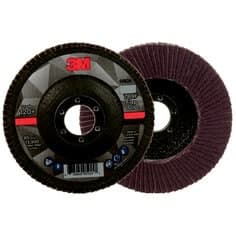 3M Flap Disc 769F, 120+, T27, 4-1/2 in x 7/8 in