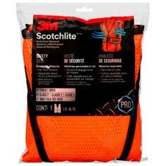 3M™ Reflective Construction Safety Vest with 5 Point Tear Away, Class 2,