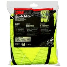 3M™ Reflective Construction Safety Vest with 5 Point Tear Away, Class 2