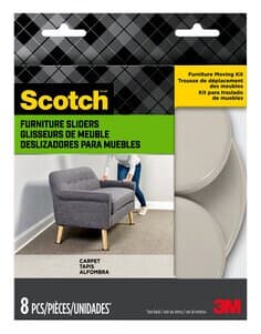 Scotch Sliders SP657-NA, Reusable Hard, 3.5-in & 7in 8/pk