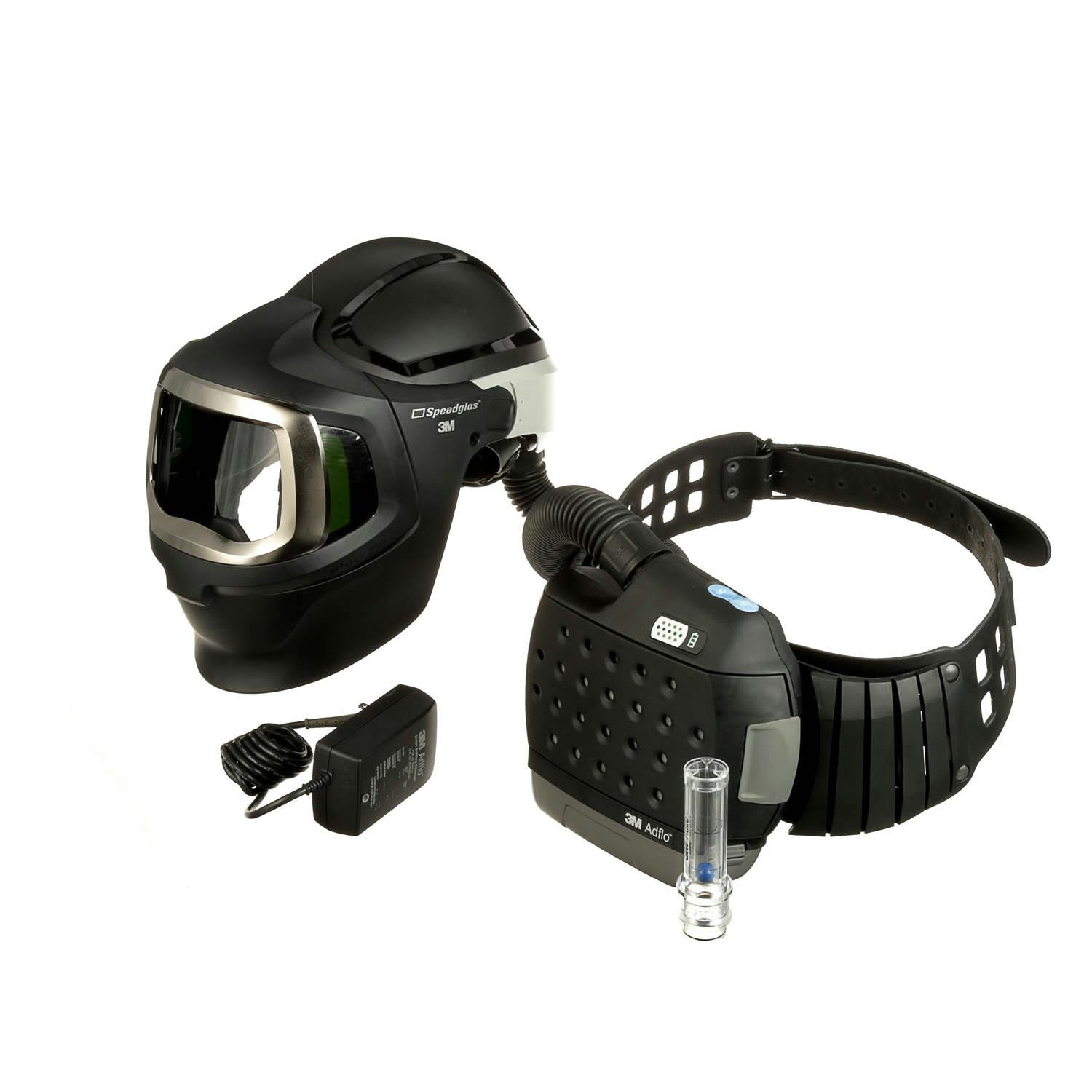 3M™ Adflo™ Powered Air Purifying Respirator HE System with 3M™
Speedglas™ Welding Helmet 9100 MP, 37-1101-00SW_18