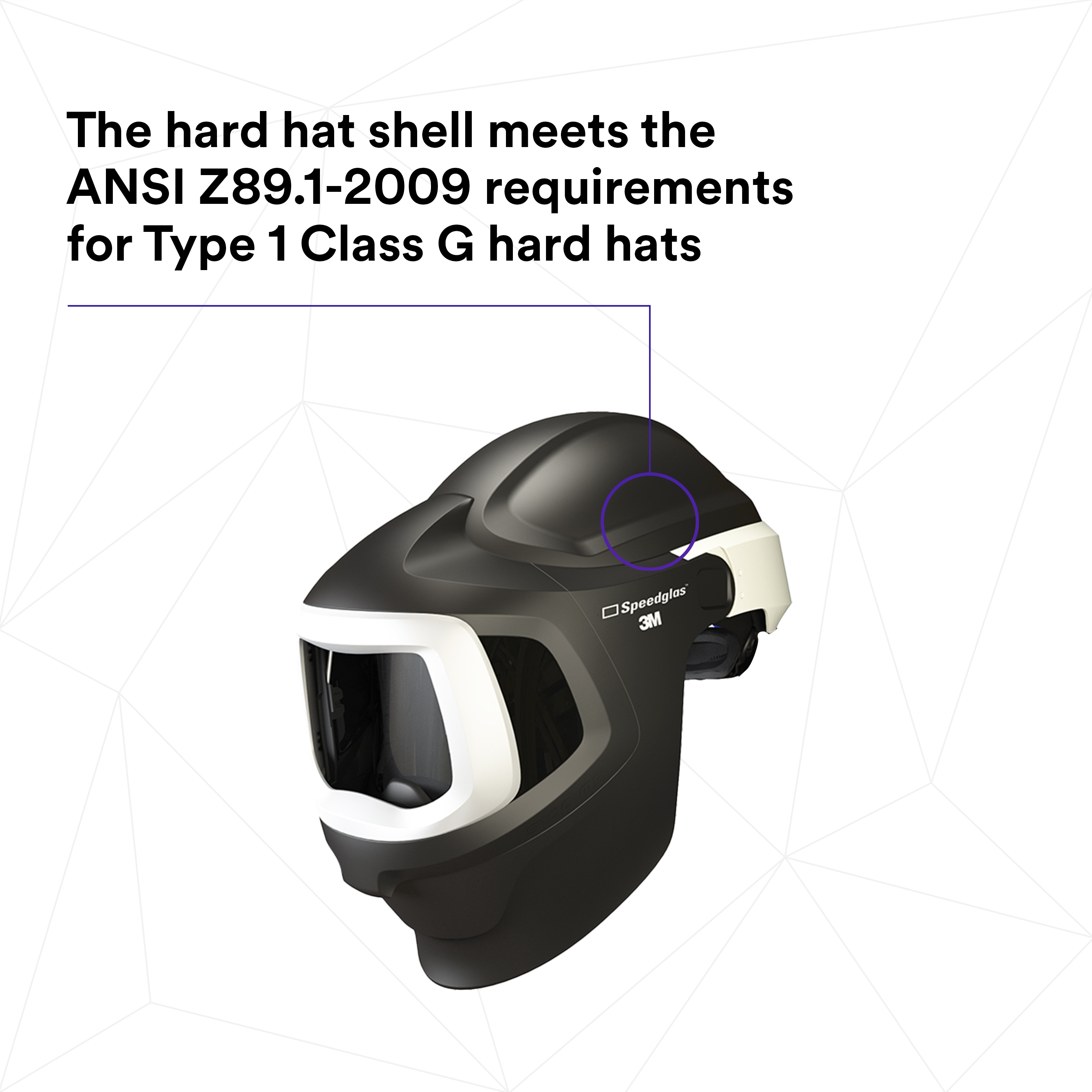 3M™ Adflo™ Powered Air Purifying Respirator HE System with 3M™
Speedglas™ Welding Helmet 9100 MP, 37-1101-00SW_9