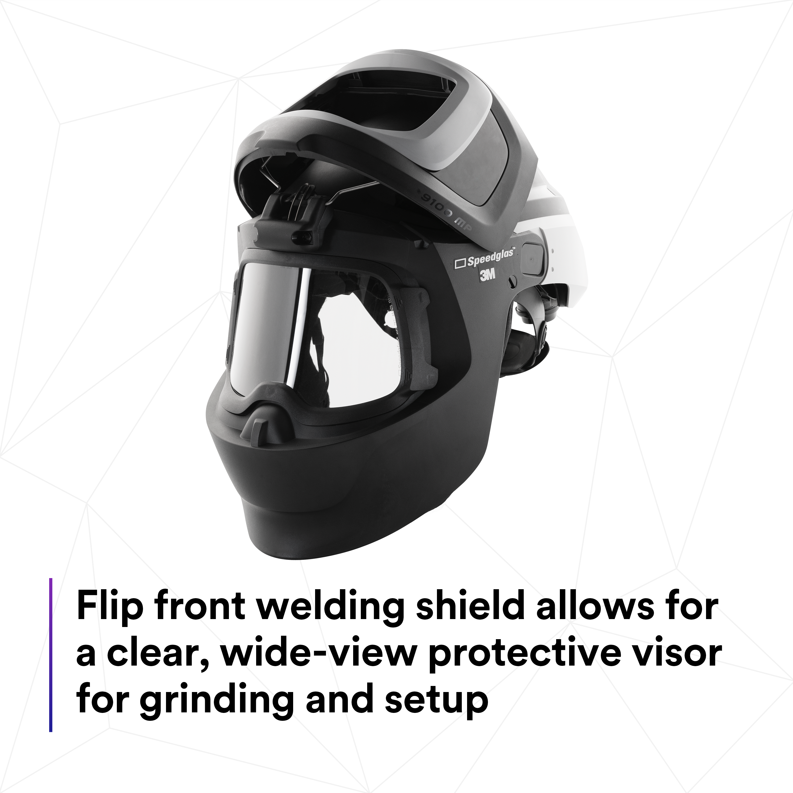 3M™ Adflo™ Powered Air Purifying Respirator HE System with 3M™
Speedglas™ Welding Helmet 9100 MP, 37-1101-00SW_10