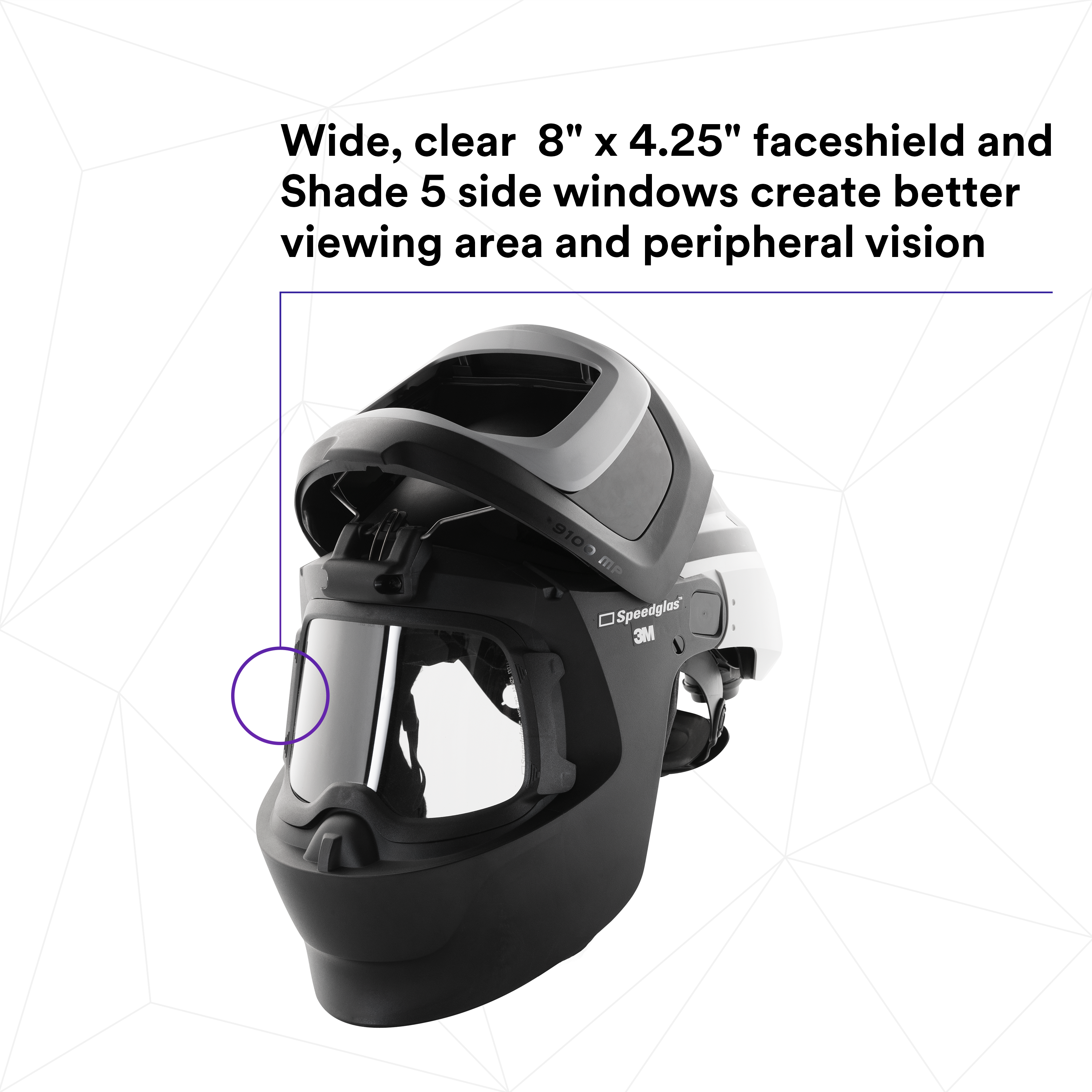 3M™ Adflo™ Powered Air Purifying Respirator HE System with 3M™
Speedglas™ Welding Helmet 9100 MP, 37-1101-00SW_20