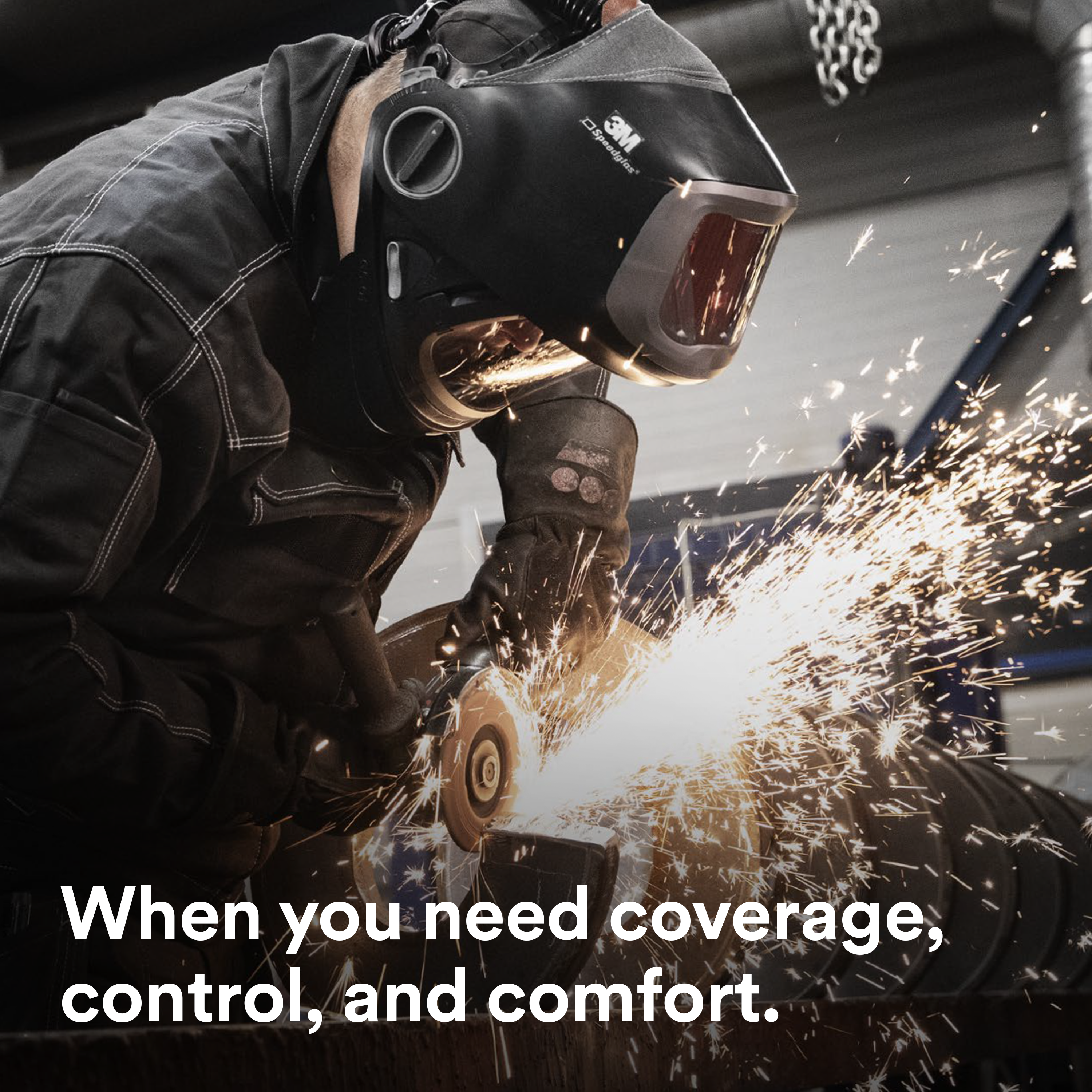 3M™ Adflo™ Powered Air Purifying Respirator HE System with 3M™
Speedglas™ Welding Helmet 9100 MP, 37-1101-00SW_5