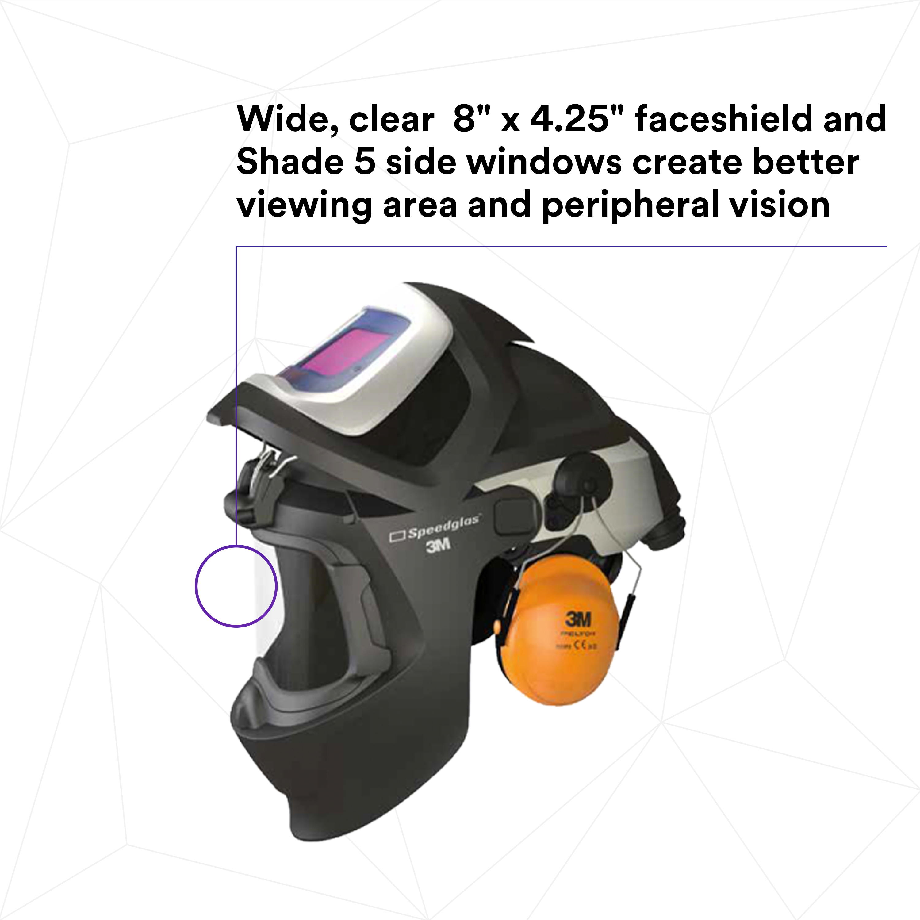 3M™ Adflo™ Powered Air Purifying Respirator HE System w 3M™ Speedglas™
Welding Helmet 9100 MP, 37-1101-30iSW_14