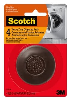 Scotch Gripping Pads SP936-NA, Round, 2.5-in 4/pk
