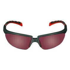 3M™ Solus™ 2000 Series, S2024AS-RED, Gray/Red Temples, Red Mirror Anti-Scratch lens, 20ea/cs