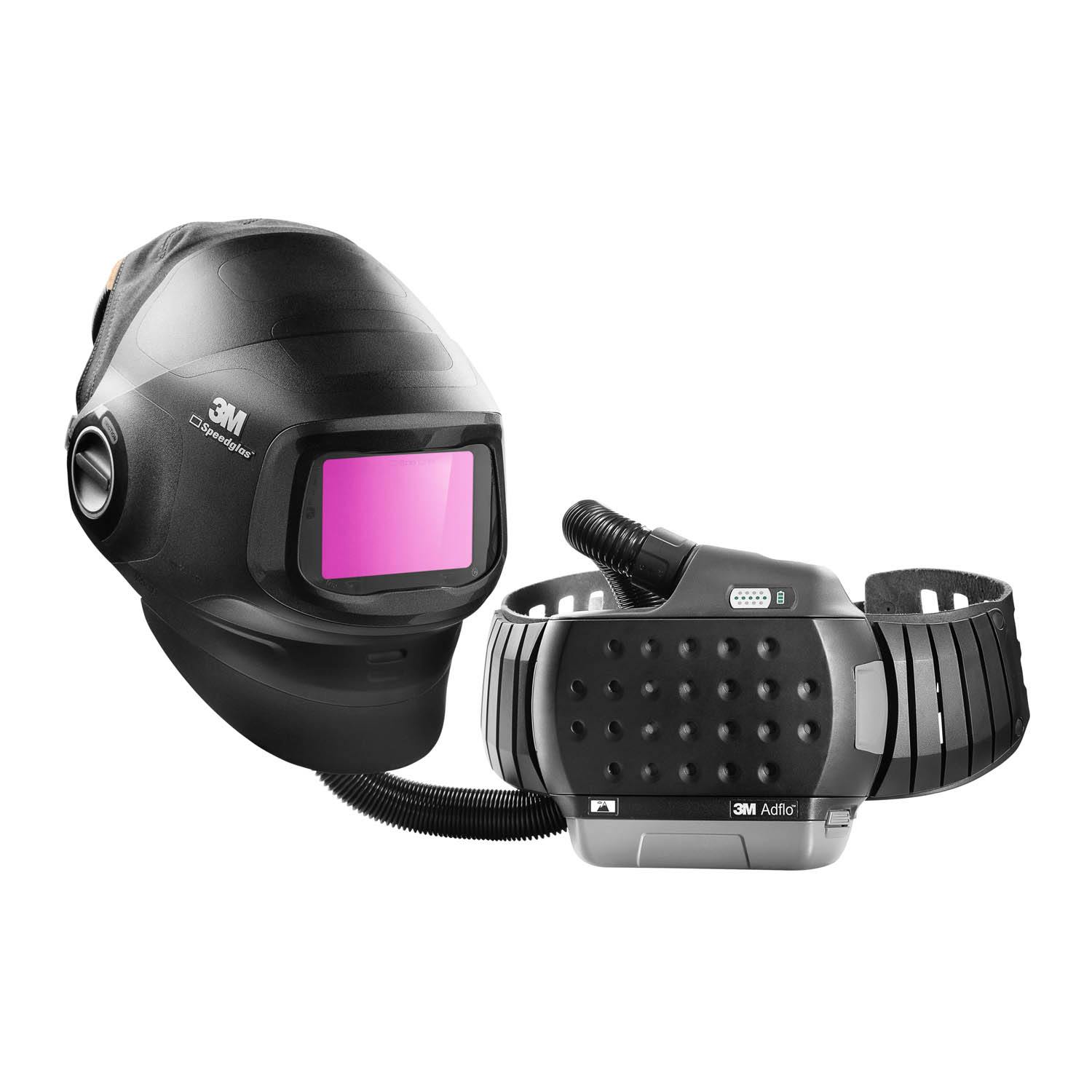 3M™ Speedglas™ Heavy-Duty Welding Helmet G5-01 w ADF G5-01VC and 3M™ Adflo™ High-Altitude PAPR Assembly, 46-1101-30iVC_4