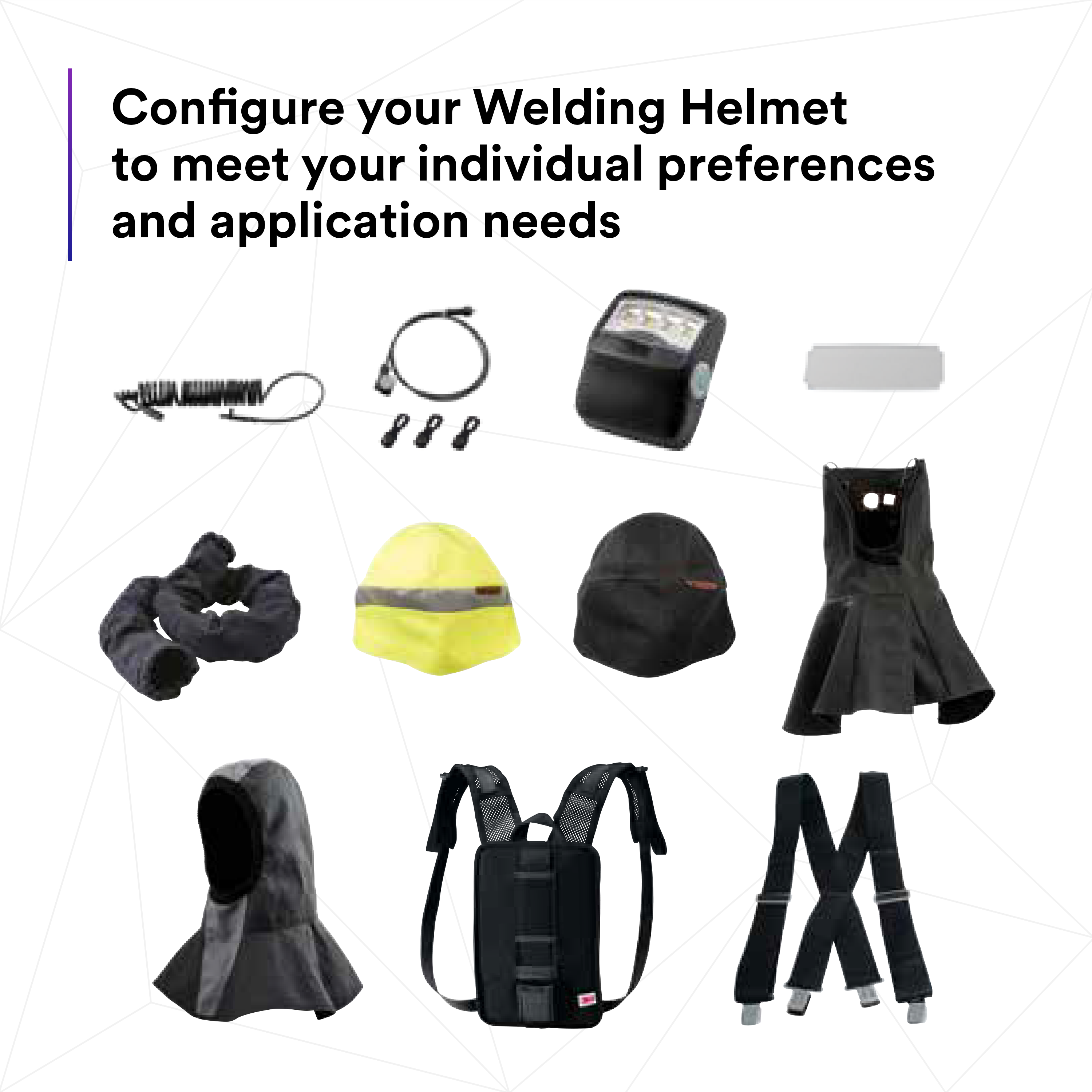 3M™ Speedglas™ Heavy-Duty Welding Helmet G5-01 w ADF G5-01VC and 3M™ Adflo™ High-Altitude PAPR Assembly, 46-1101-30iVC_8