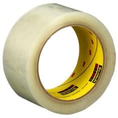 Scotch High Tack Box Sealing Tape 375+, Clear, 48 mm x 50 m