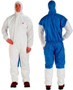 3M™ Protective Coverall 4535, White & Blue Type 5/6, 3XL, 20 ea/Case