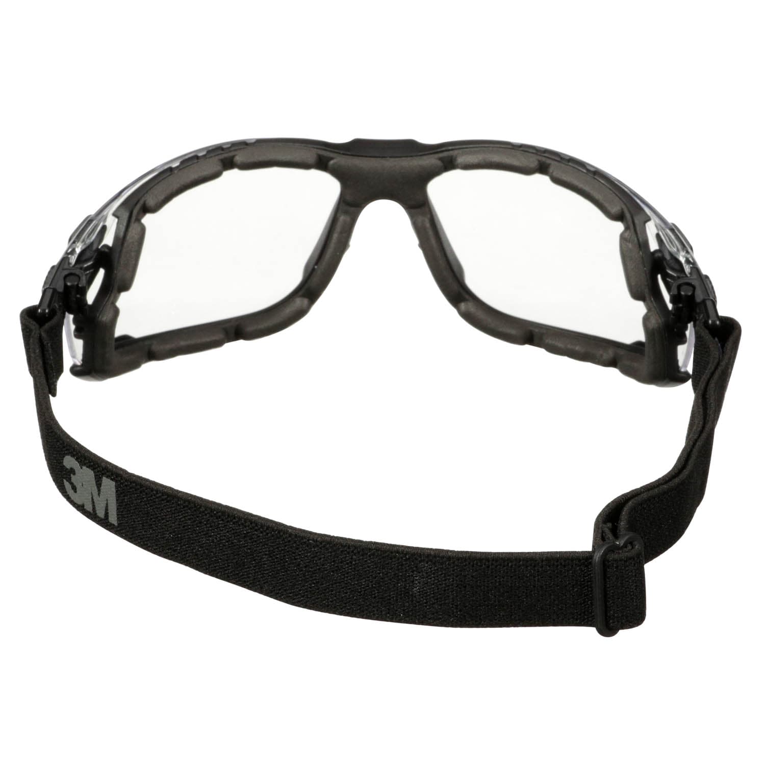 3M Solus 1000 Series, S1502SGAF-KT, Blk Temples, Scotchgard Anti-Fog Coating, Gray AF-AS lens, Foam/Strap_20