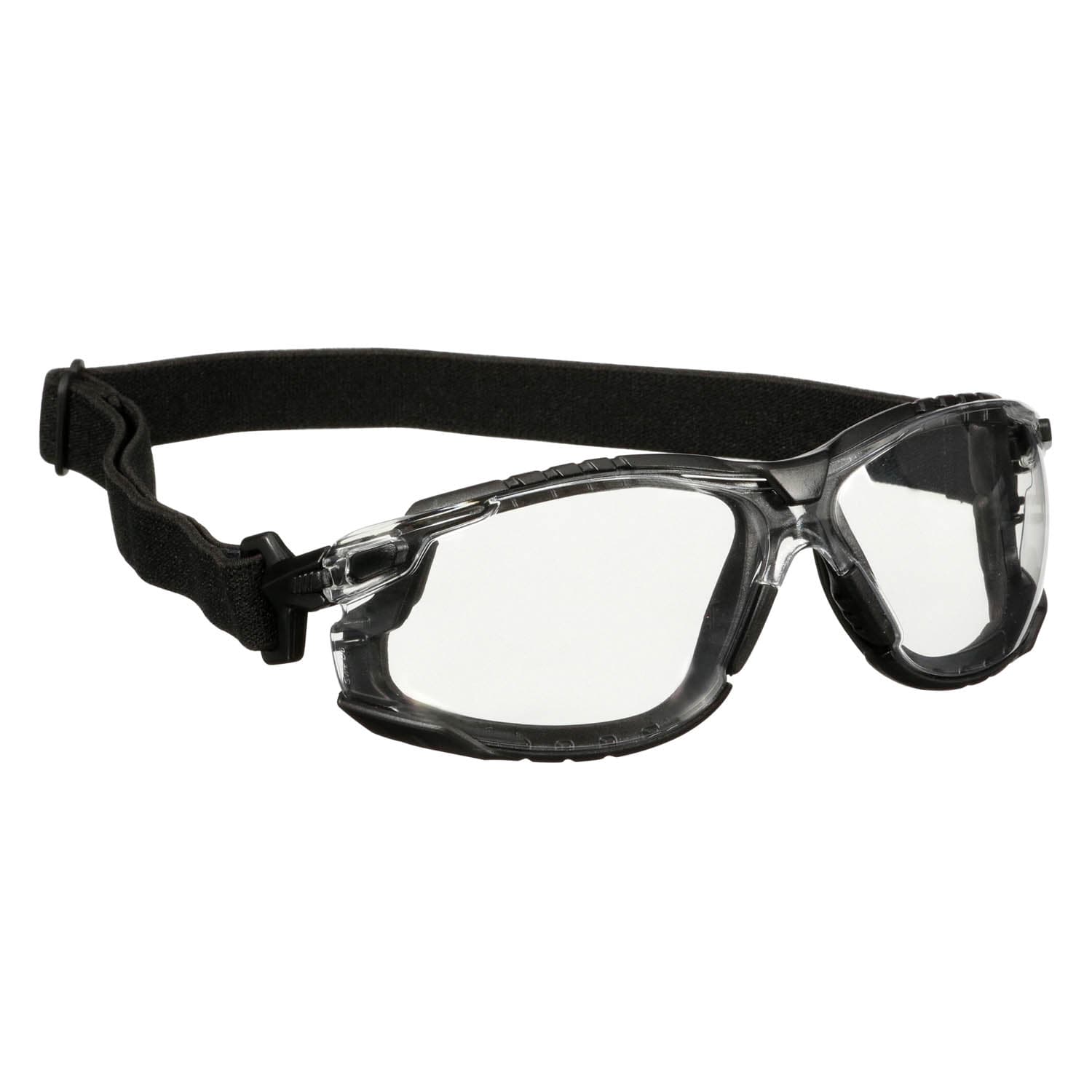 3M Solus 1000 Series, S1502SGAF-KT, Blk Temples, Scotchgard Anti-Fog Coating, Gray AF-AS lens, Foam/Strap_23